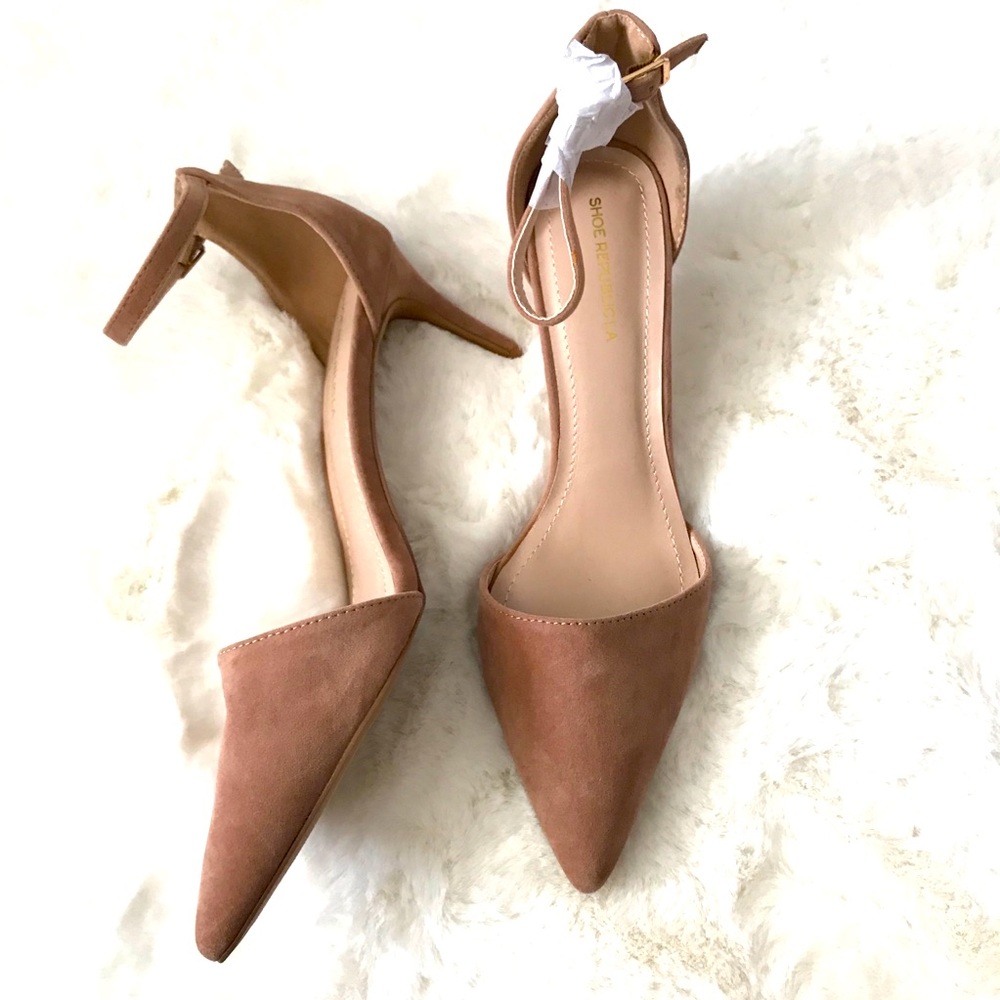 Shoe Republic LA Brown Heels